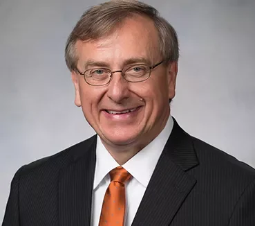 Headshot of President Fuchs